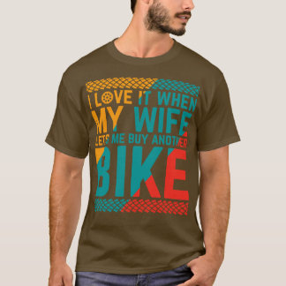 T-shirt J'adore quand ma femme m'a laissé acheter un autre