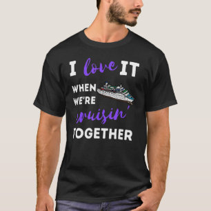 T-shirt J'adore quand on croise ensemble Family Frie