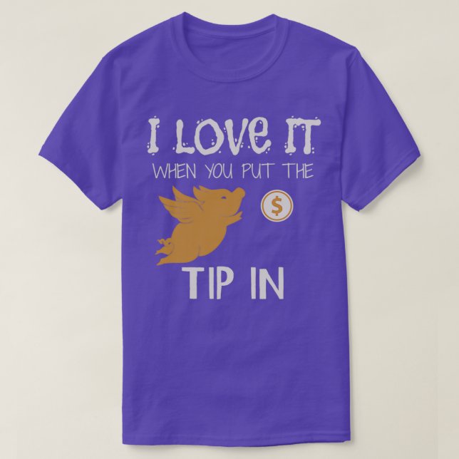 T-shirt J'adore quand vous mettez le bout en 1 (Design devant)