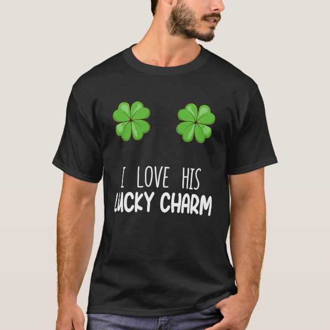 T-shirt J'adore son charme Lucky St Patrick's Day Matching (Devant)