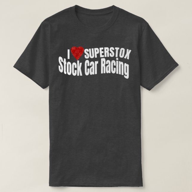 T-shirt J'adore Superstox Stock Car Racing (Design devant)
