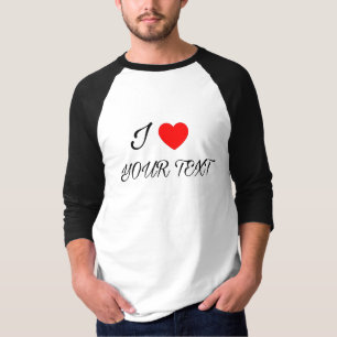 T-shirt J'adore Votre texte