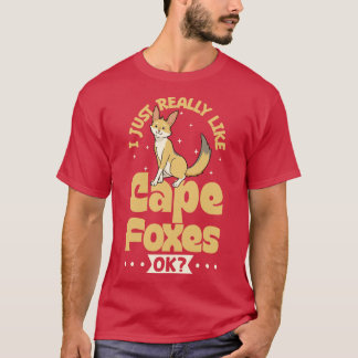 T-shirt J'adore vraiment Cape Foxes Cape Fox