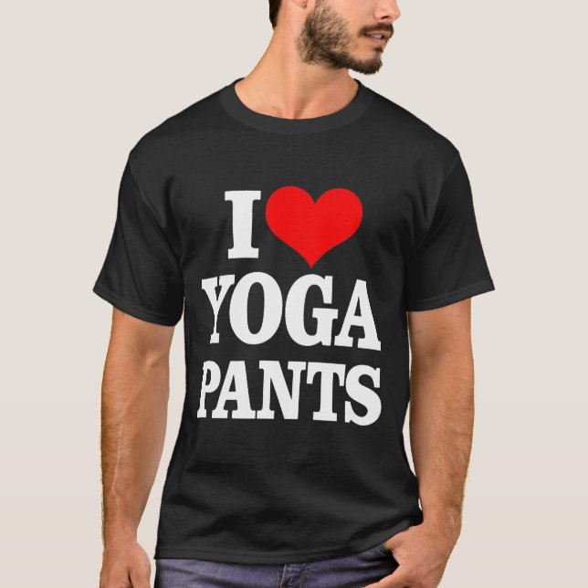 T-shirt J'adore Yoga Pants T (Devant)