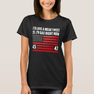 T-shirt J'adorerais un Twee Moyenne Et 1 79 Gaz Maintenant