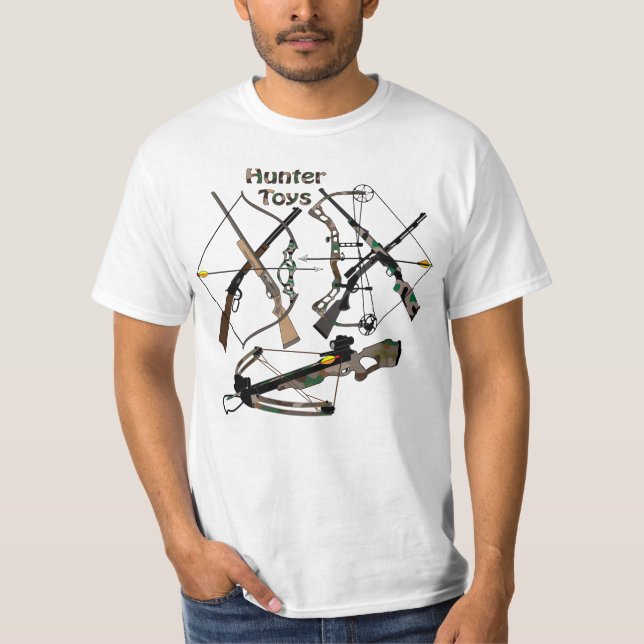 T - Shirt, Jagd, Waffen, Jäger, Geschenke, Männer T-Shirt (Vorderseite)