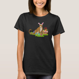 T-shirt Jaguar Chasse aux oeufs de Pâques Bunny Jaguar Pâq
