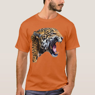 T-shirt Jaguar - Chat sauvage