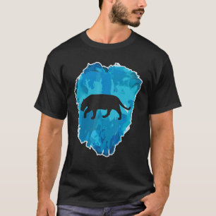 T-shirt Jaguar Dans Un Bloc De Glace Pour L'éternité