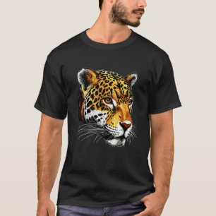 T-shirt Jaguar Gros Chat Panthère Amateur de Chat Drôle Ja