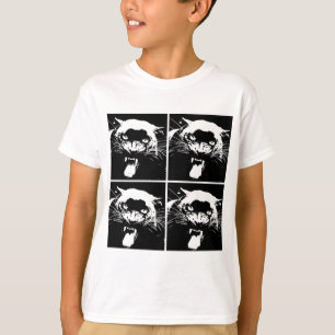 T-shirt Jaguar noir et blanc