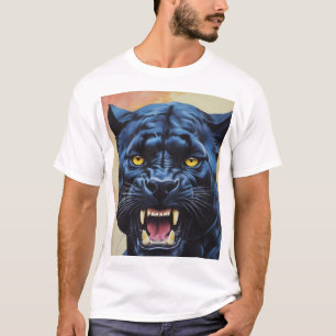 T-shirt Jaguar - Panthère noire