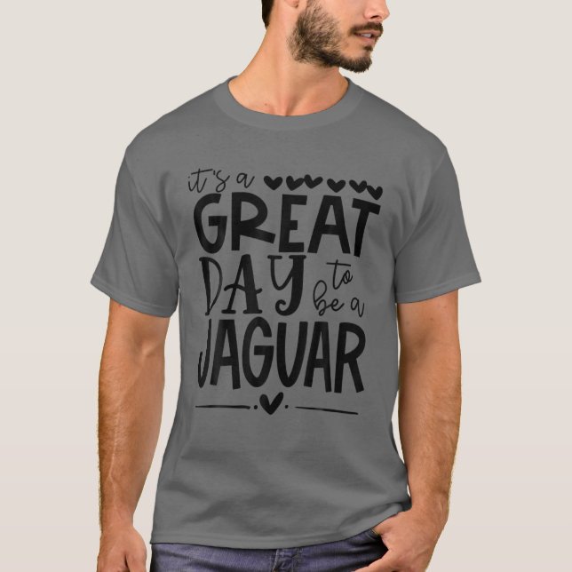 T-shirt Jaguars Enseignant École Sports Ventilateur Team S (Devant)