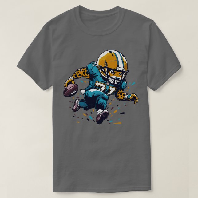 T-shirt Jaguars Touchdown American (Design devant)