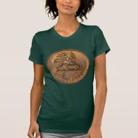Jah Army Empire of Ethiopia Rastafari Girls Shirt