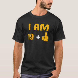 T-shirt J'Ai 19 Plus 1 Drôle cadeau de 20e anniversaire 20