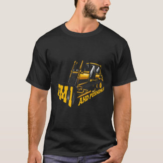 T-shirt J'Ai 1 Et Je Pousse Le Camion De Construction 1Er