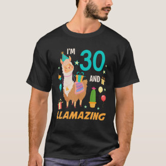 T-shirt J'ai 30 ans et je flambe le 30ème anniversaire de 