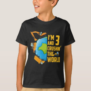 T-shirt J'ai 3 ans et je ne suis pas le monde, ado.
