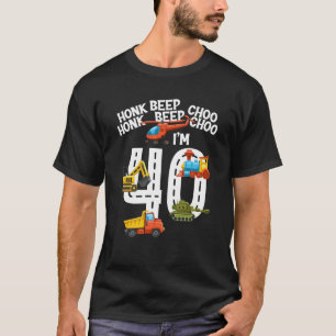 T-shirt J'ai 40e anniversaire Camions Cool de plus de 40 a
