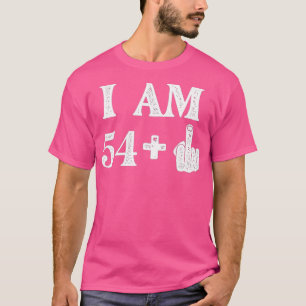 T-shirt J'Ai 54 Plus 1 Ans 55e Anniversaire 55 Ans Ol