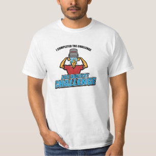 T-shirt J'ai accompli le défi de seau à glace
