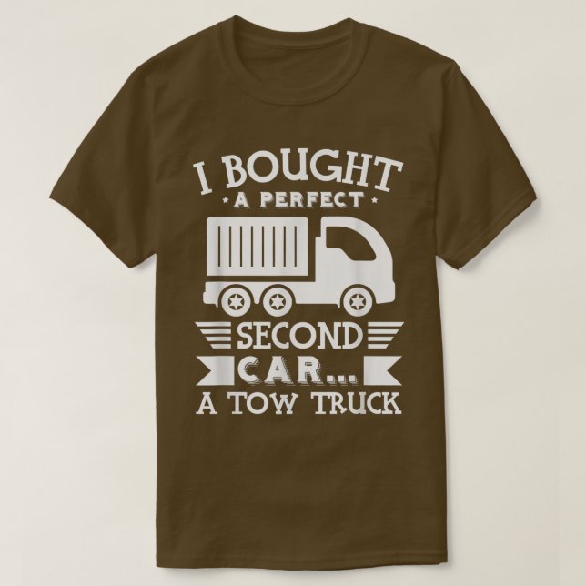 T-shirt J'Ai Acheté Une Deuxième Voiture Parfaite - Funny  (Design devant)