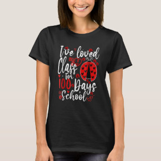 T-shirt J'Ai Aimé Ma Classe Pendant 100 Jours De Ladybug À