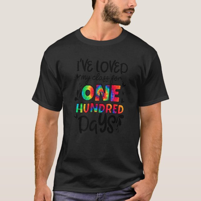T-shirt J'Ai Aimé Ma Classe Pendant 100 Jours D'Enseignant (Devant)