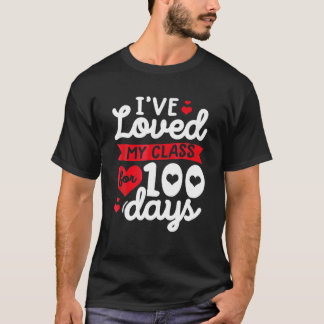 T-shirt J'Ai Aimé Mon Cours Pendant 100 Jours D'Enseignant