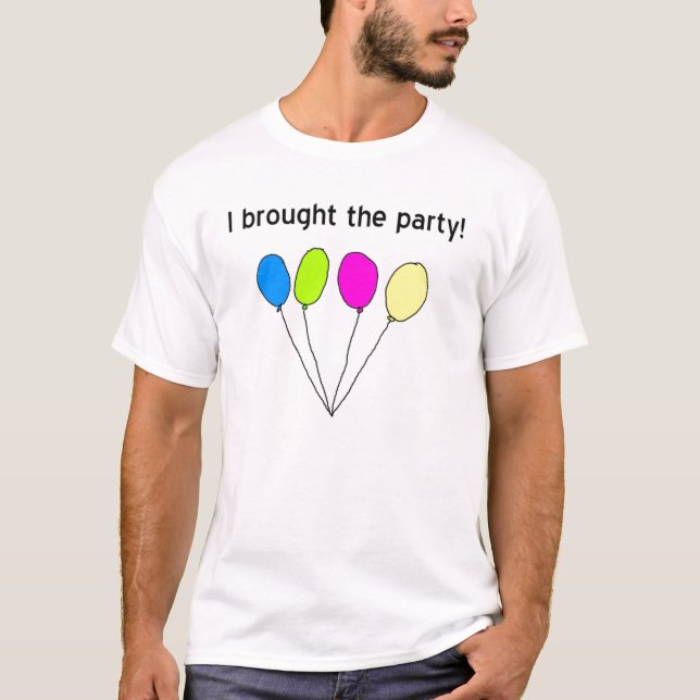 T-shirt J'ai apporté la partie ! (Devant)