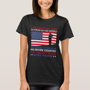 T-shirt J'Ai Appris À Mon Fils Comment Se Lever Fière Mama