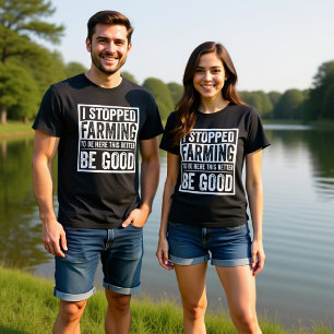 T-SHIRT J'AI ARRÊTÉ D'ÊTRE ICI POUR QUE CE SOIT MIEUX