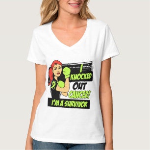 T-shirt J'ai assommé le Cancer de lymphome de Non-Hodgkin