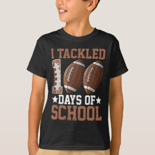 T-shirt J'Ai Attaqué 100 Jours De Football 100E Jour De L'