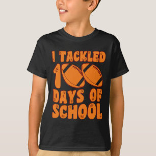 T-shirt J'Ai Attaqué 100 Jours De Football Scolaire 100E D