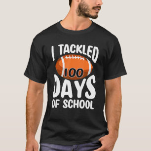 T-shirt J'Ai Attaqué 100 Jours De Football Scolaire 100E J