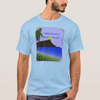 T-shirt J'ai augmenté la tête Hawaï de diamant