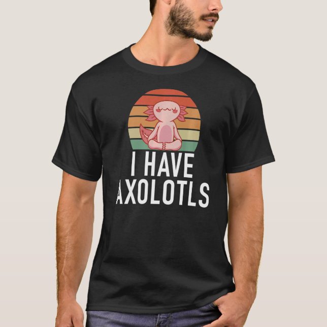 T-shirt J'ai Axolotls (Devant)