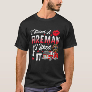 T-shirt J'Ai Baisé Un Pompier Et J'Ai Aimé Ça Amusant Feu