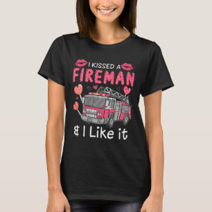T-shirt J'Ai Baisé Un Pompier Et J'Aime Le Wif Du Pompier