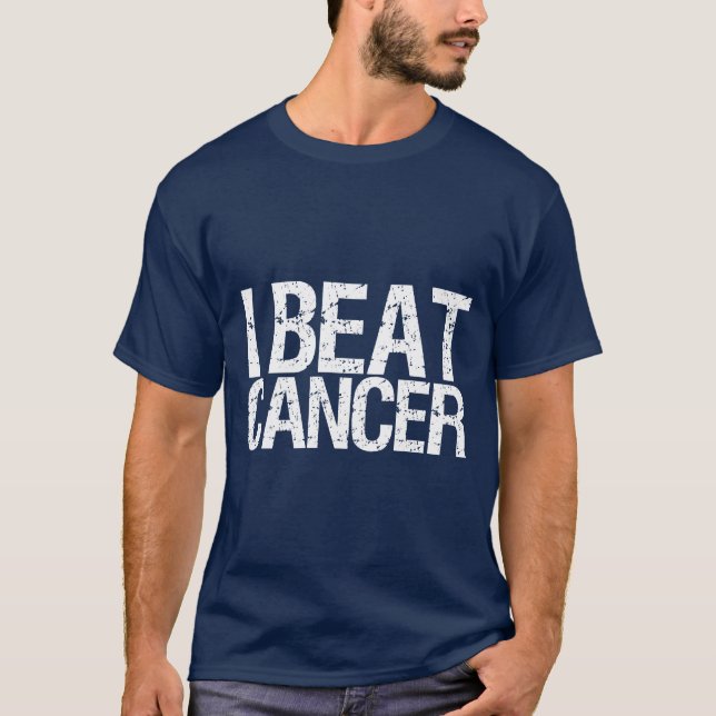 T-shirt J'ai battu le Cancer (Devant)
