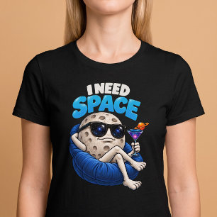 T-shirt J'ai besoin d'astronomie spatiale