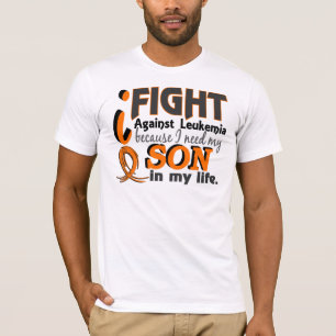 T-shirt J'ai besoin de ma leucémie de fils