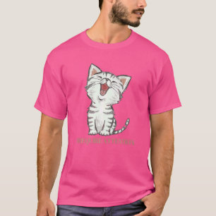 T-shirt J'ai besoin de Mème d'attention Retro Style Chats 