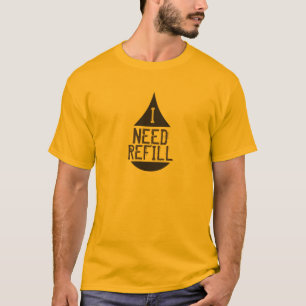 T-shirt J'AI BESOIN DE REMBOURSER noir toutes les couleurs