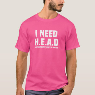T-SHIRT J'AI BESOIN DE SES HUGS. ENCOURAGEMENT. AFFECTION.
