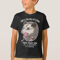 J'Ai Besoin De Trash Maintenant Possum Mème Drôle