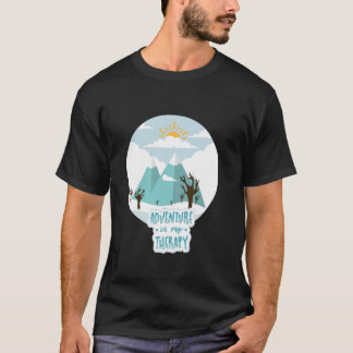 T-shirt J'ai besoin de vacances d'amour de Nature d'aventu