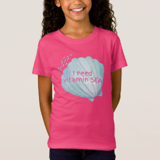 T-Shirt J'ai besoin de vitamine Sea Seashell